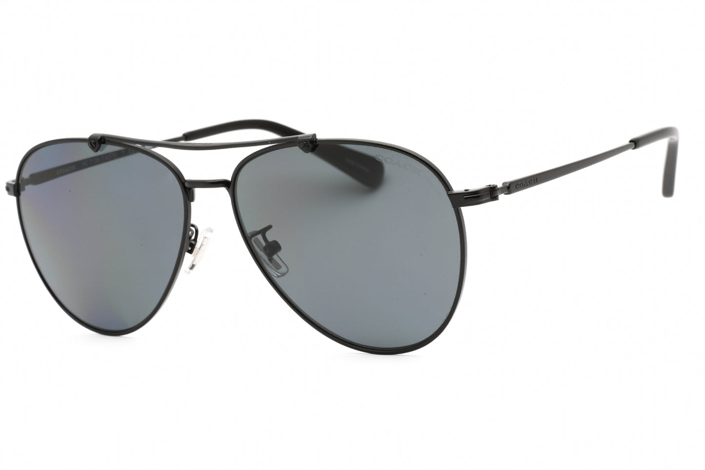 Coach 0HC7136 Satin Black/Dark Gray