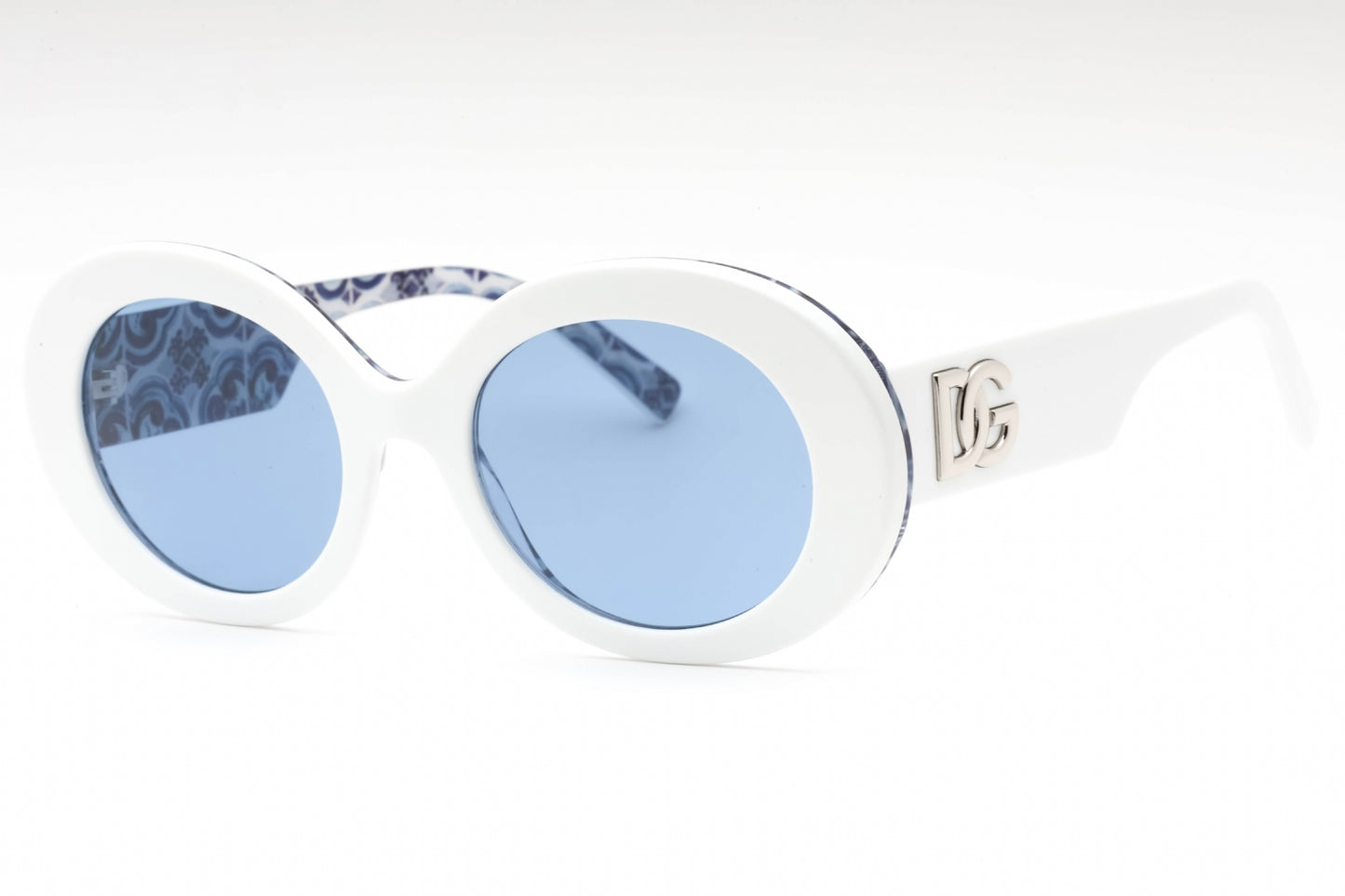 Dolce & Gabbana 0DG4448 White/Light Blue