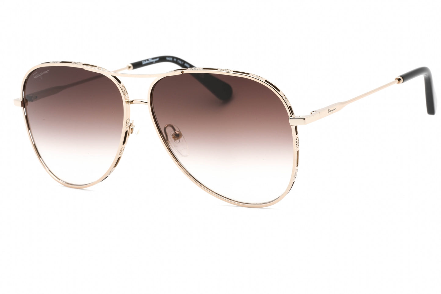 Salvatore Ferragamo SF268S Rose Gold/Grey