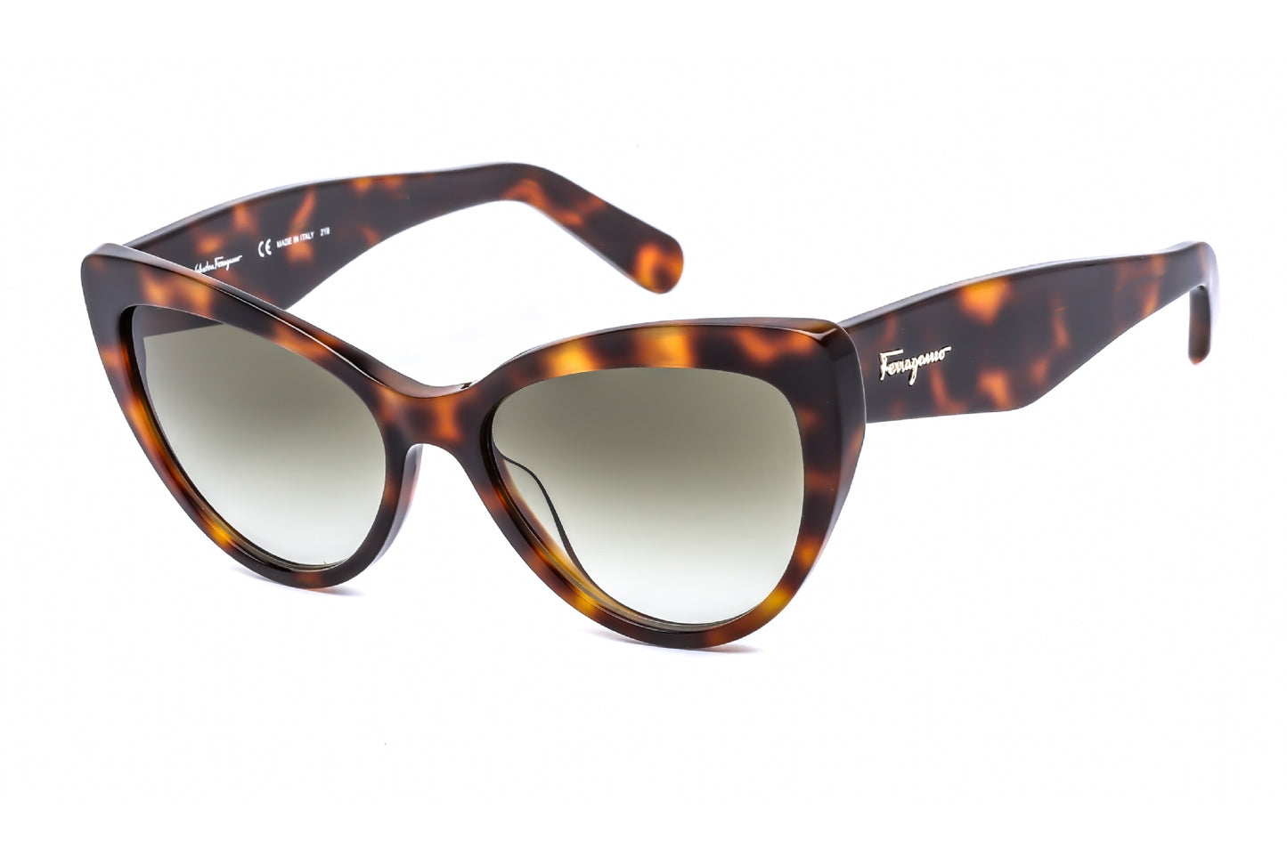 Salvatore Ferragamo SF930S Tortoise/Green