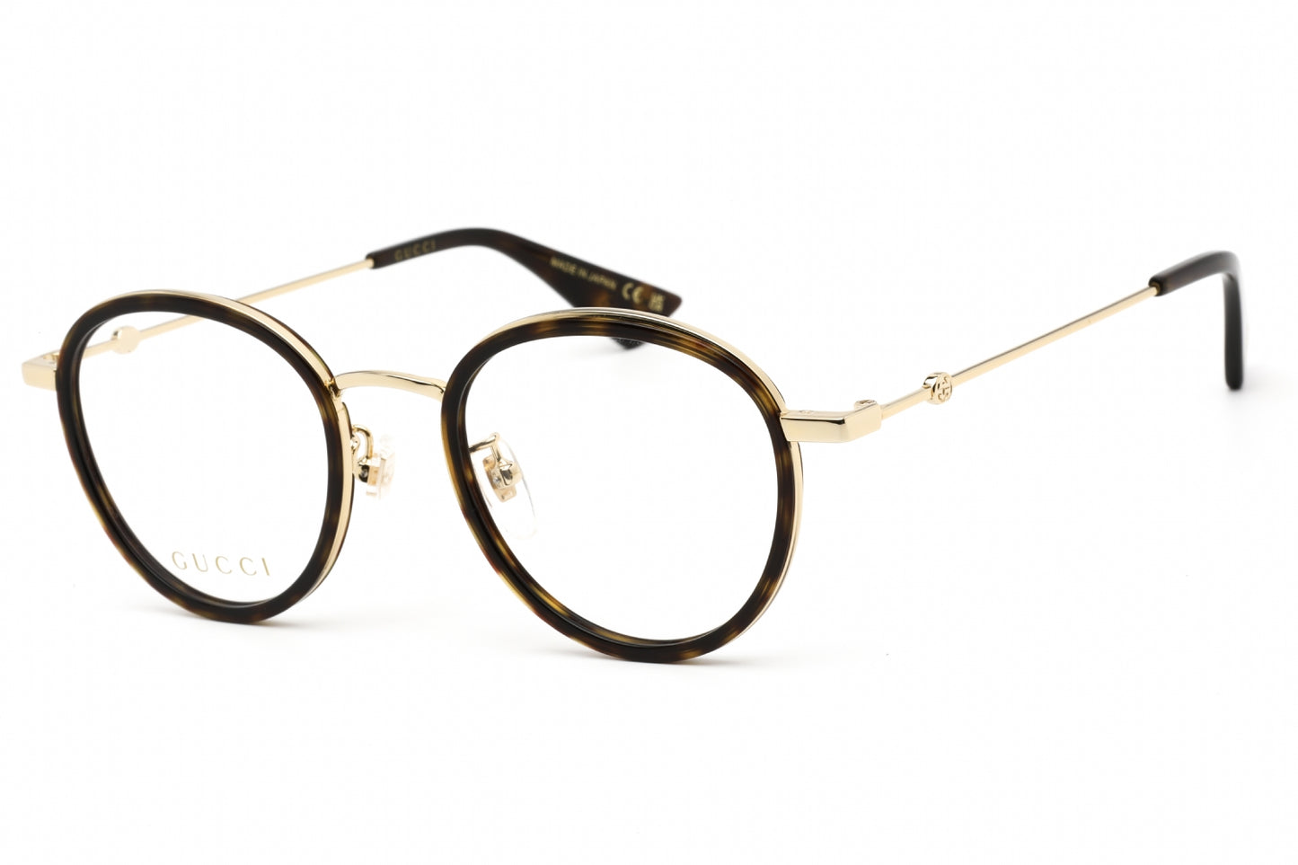 Gucci GG0608OK Havana Gold/Clear