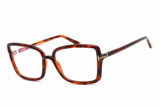 Tom Ford FT5813-B Red Havana/Clear