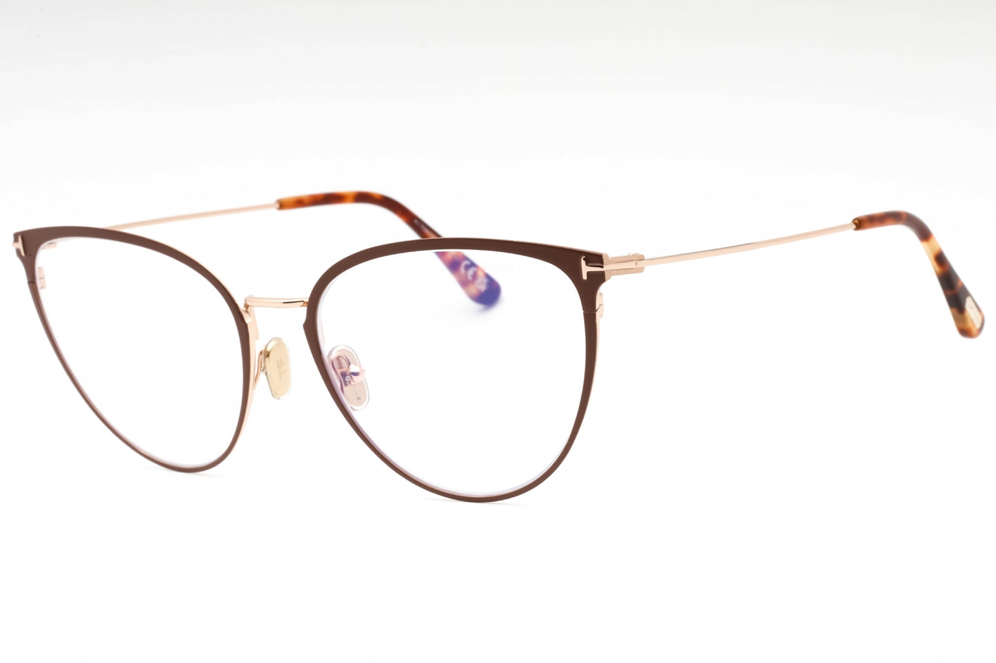 Tom Ford FT5840-B Brown/Clear