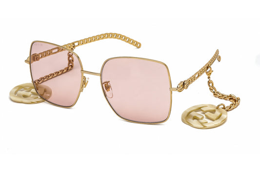 Gucci GG0724S Gold/Pink