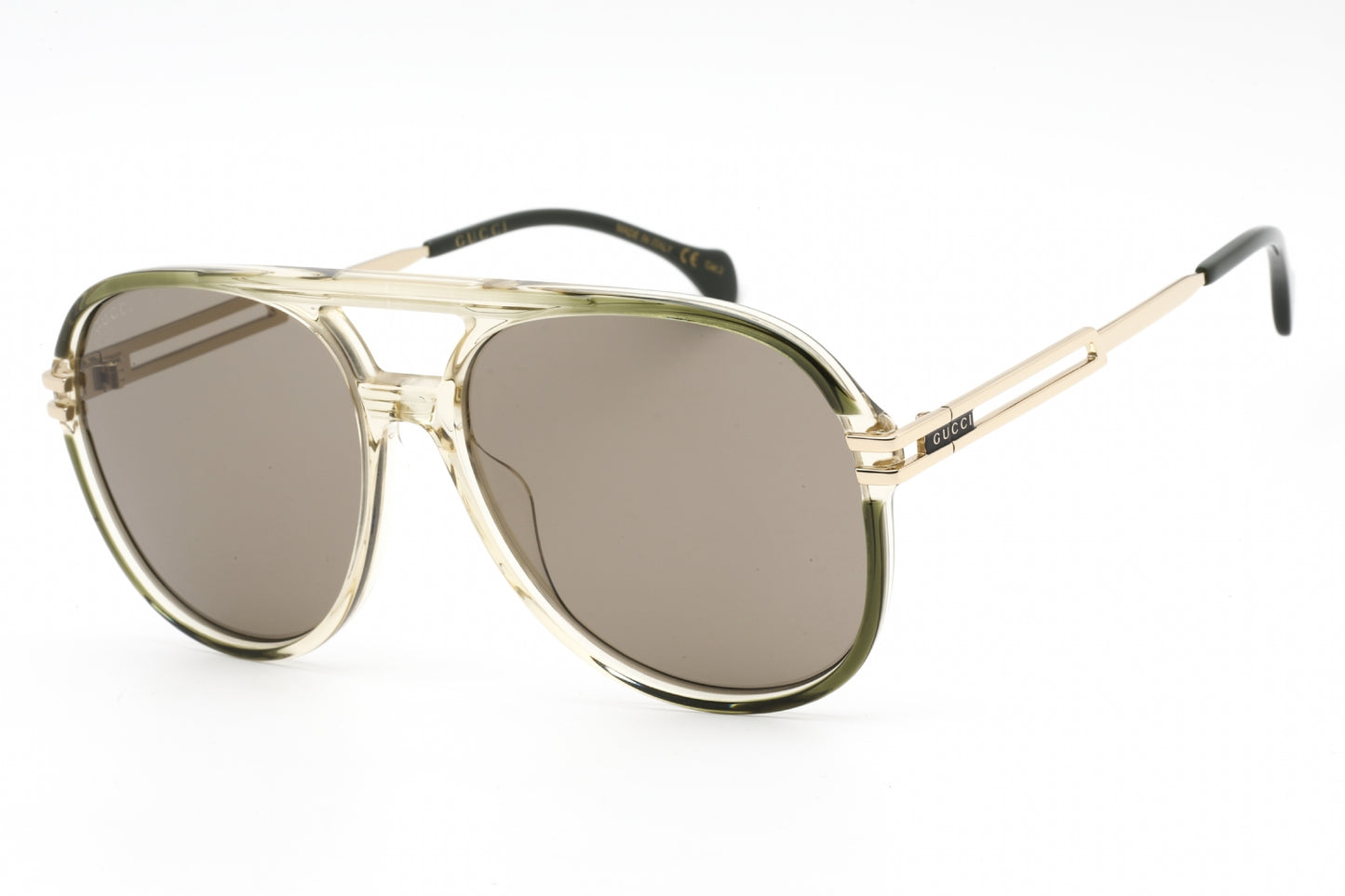 Gucci GG1104S Green/Gold/Brown