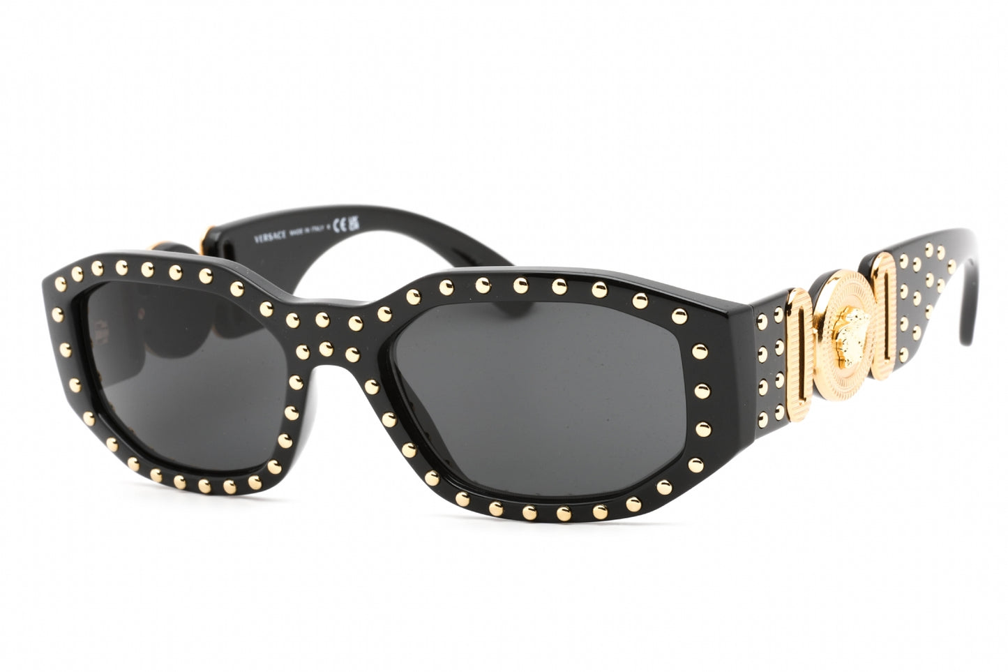 Versace 0VE4361 Black/Gold Studded/Grey