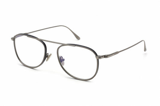 Tom Ford FT5691-B Ruthenium/Clear